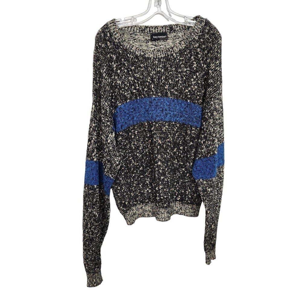 Tony Lambert Knit Cotton Sweater XL